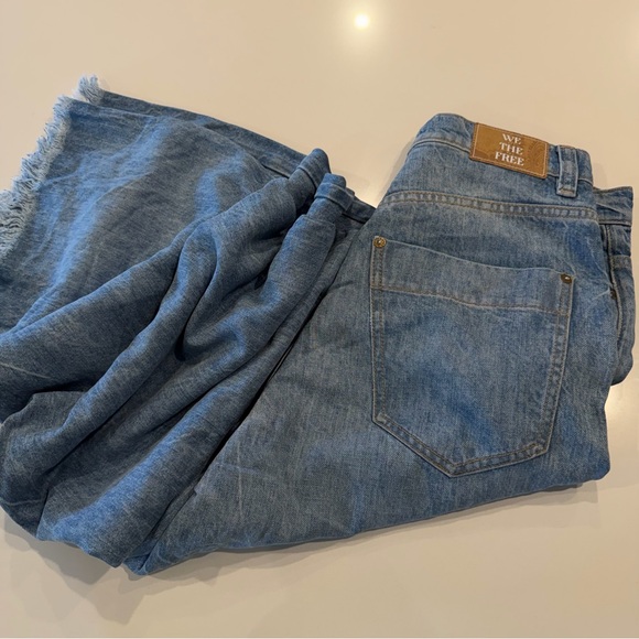 Free People We The Free Old West Slouchy Jeans Size 28 - Picture 8 of 8